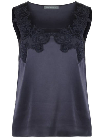 Alberta Ferretti Satin Tank Top - ALBERTA FERRETTI - BALAAN 1