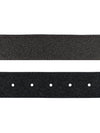 Gancini Reversible Adjustable Leather Belt Black - SALVATORE FERRAGAMO - BALAAN 5