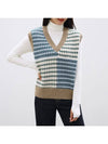 2even pattern knit vest - MONO AT.D - BALAAN 5