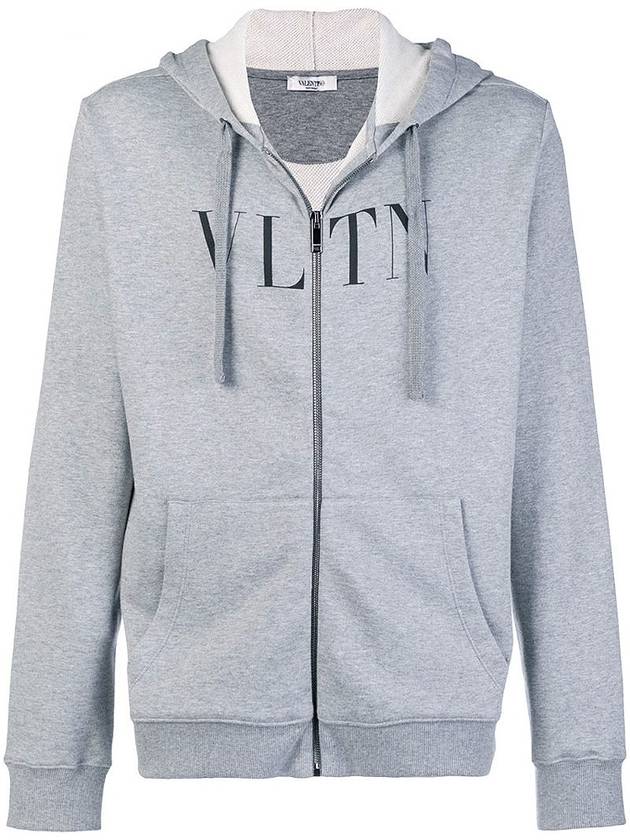 VLTN hood zip up QV3MF11I3TV 080 - VALENTINO - BALAAN 1