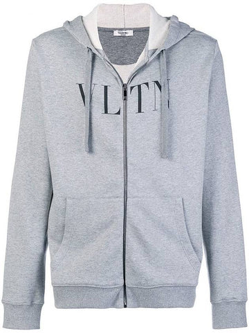 VLTN hood zip up QV3MF11I3TV 080 - VALENTINO - BALAAN 1