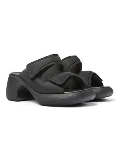 Thelma 2 Strap Sandal Heels Black - CAMPER - BALAAN 2