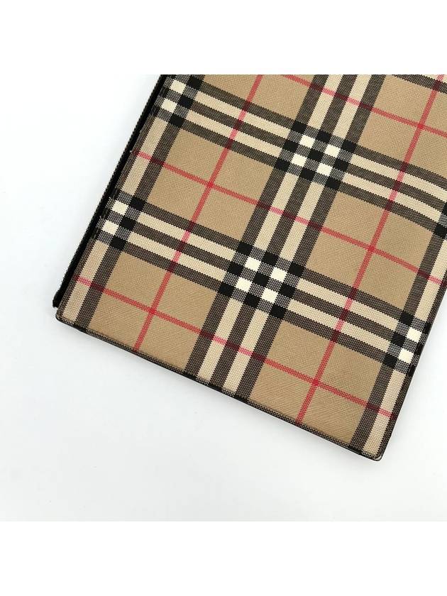 classic check clutch bag - BURBERRY - BALAAN 6