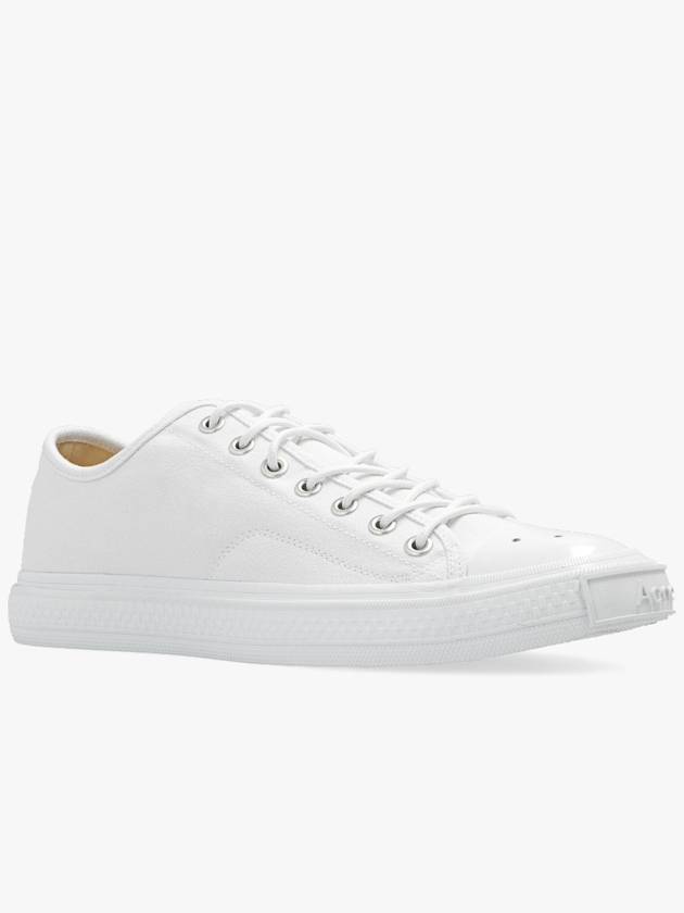 Barlow Tag Low Top Sneakers White - ACNE STUDIOS - BALAAN 5