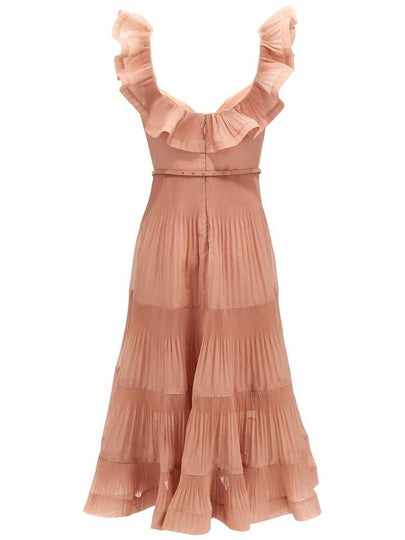 Zimmermann 'Pleated Fill Midi' Dress - ZIMMERMANN - BALAAN 2