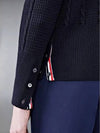 RWB Cable Wool Knit Top Navy - THOM BROWNE - BALAAN 4