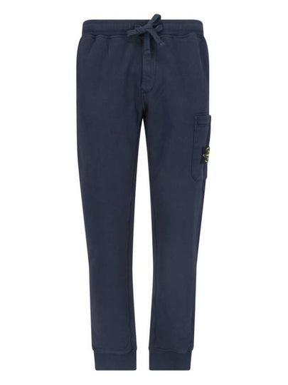 Compass Badge Capered Track Pants Navy - STONE ISLAND - BALAAN 2