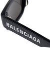 Acetate Rectangular Frame Sunglasses Black - BALENCIAGA - BALAAN 7