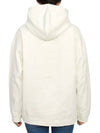 Isoli Flower Oversized Hoodie Egret - GANNI - BALAAN 5