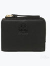 Mcgraw Half Wallet Black - TORY BURCH - BALAAN 2