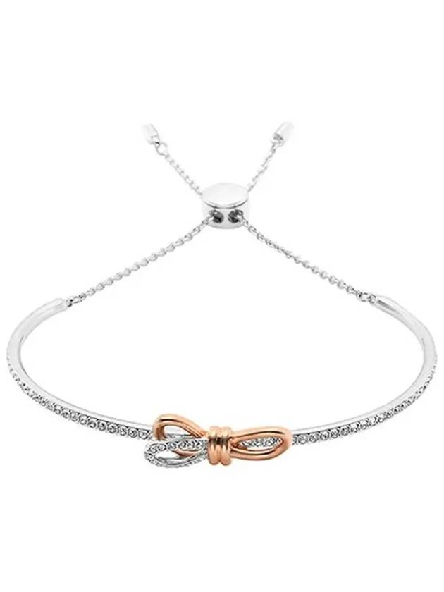 Lifelong Bow Bangle Bracelet Silver - SWAROVSKI - BALAAN 4