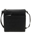 Embossed Logo Cross Bag Black - SALVATORE FERRAGAMO - BALAAN 2