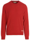 Men's Horsebit Cashmere Knit Top Red - GUCCI - BALAAN 1