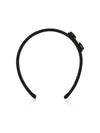 Vara Bow Headband Black - SALVATORE FERRAGAMO - BALAAN 2