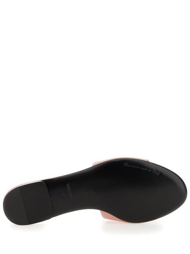 Dolce & Gabbana Leather Slide Sandal - DOLCE&GABBANA - BALAAN 5