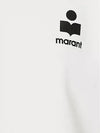 Mona Logo Print Short Sleeve T-Shirt White - ISABEL MARANT - BALAAN 5