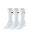 V Cushion Crew 3 Pack Socks White - NIKE - BALAAN 6