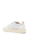 Medalist Leather Low Top Sneakers White - AUTRY - BALAAN 3