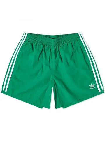 Men's Original Adicolor Classic Sprinter Shorts Green - ADIDAS - BALAAN 1