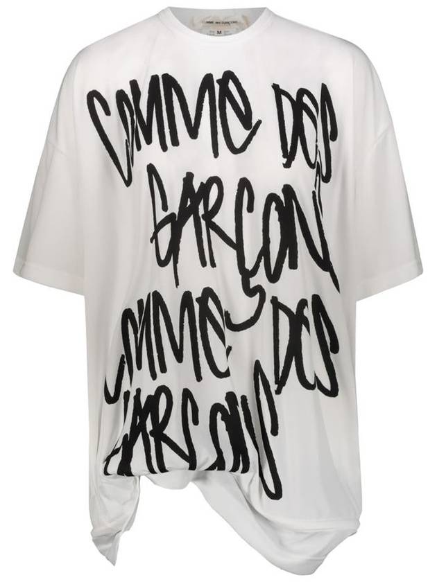 Comme Des Garçons Logo Print T-Shirt Clothing - COMME DES GARCONS - BALAAN 1