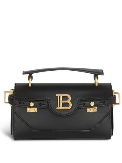 B-Buzz 19 Leather Cross Bag Black - BALMAIN - BALAAN 2