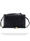 Intrecciato Strap Trio Shoulder Bag Black - BOTTEGA VENETA - BALAAN 4