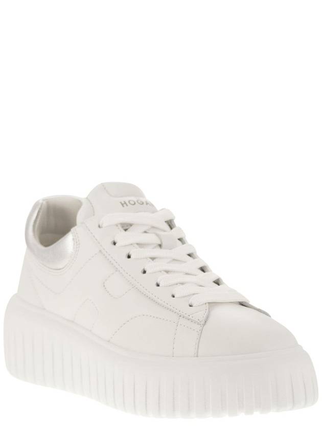 Hogan H striped low top sneakers white - HOGAN - BALAAN 3