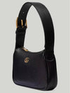 Aphrodite Double G Small Shoulder Bag Black - GUCCI - BALAAN 4