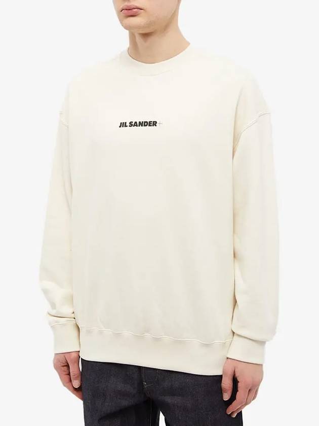 Men's Logo Sweatshirt Yellow Cream - JIL SANDER - BALAAN 5