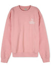 Gymnastics Logo Print Cotton Sweatshirt Pink - SPORTY & RICH - BALAAN 4