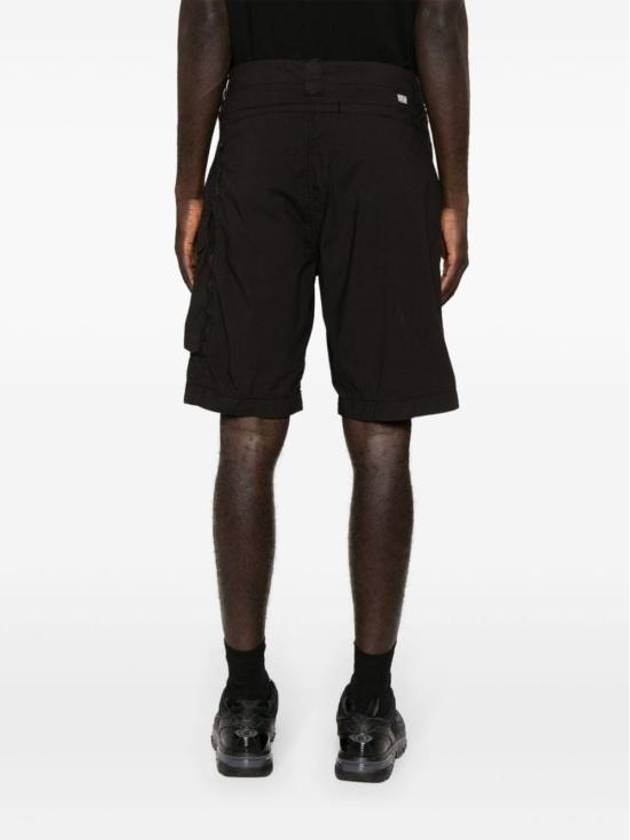 50 Fili Cargo Shorts Black - CP COMPANY - BALAAN 6