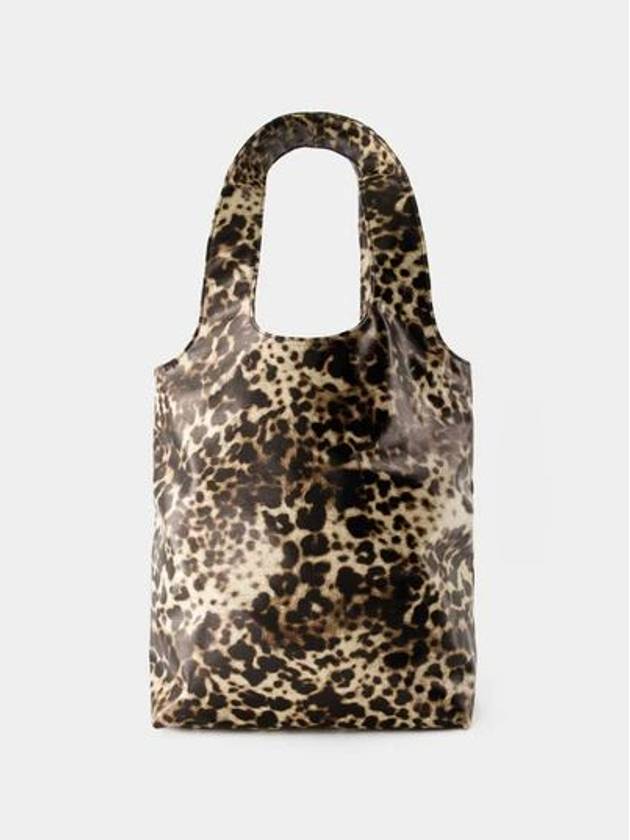 Ninon Small Tote Bag Leopard - A.P.C. - BALAAN 4