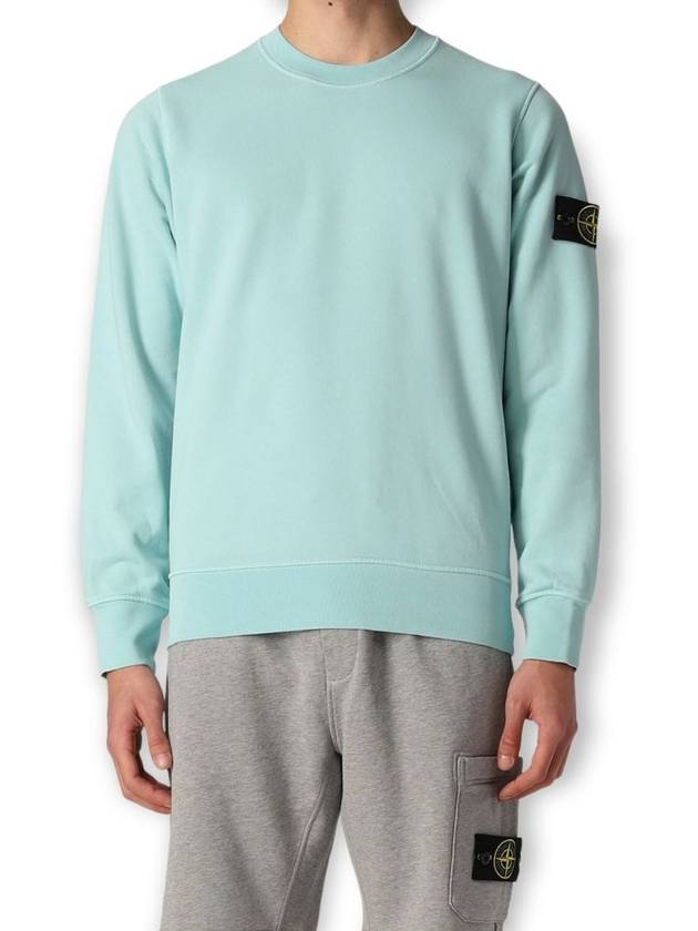 Wappen Patch Sweatshirt Mint - STONE ISLAND - BALAAN 5