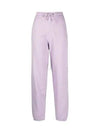 Organic Cotton Track Pants Purple - GANNI - BALAAN 2