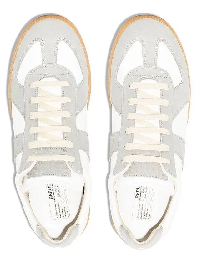 Replica Calfskin Low Top Sneakers White - MAISON MARGIELA - BALAAN 4