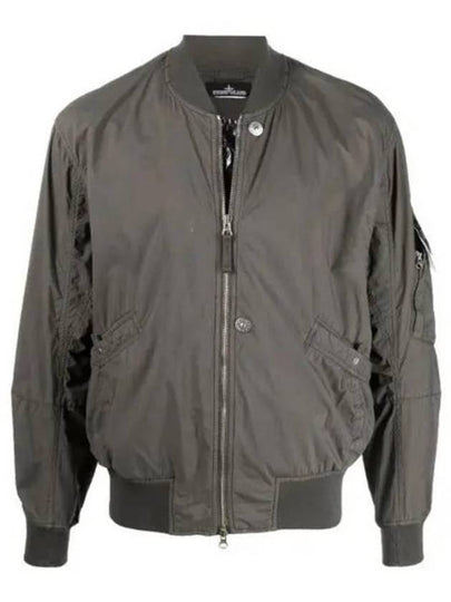 Men's Shadow Project Bomber Jacket Brown - STONE ISLAND - BALAAN 2