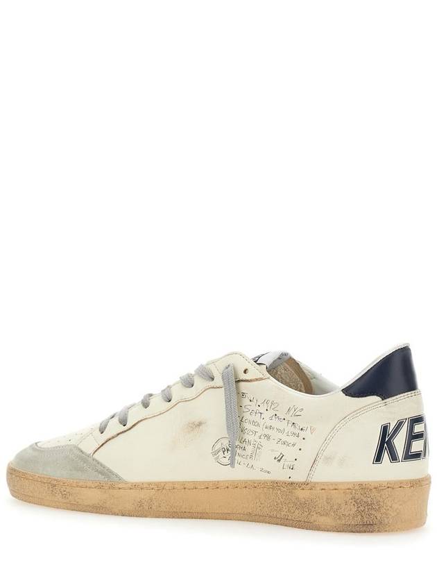 Heren Ball Star Low Top Sneakers White - GOLDEN GOOSE - BALAAN 4