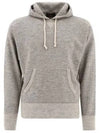 Double RL Brushed Hoodie Grey - POLO RALPH LAUREN - BALAAN 2