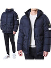 Crinkle Reps Re-Nylon Down Padding Navy - STONE ISLAND - BALAAN 3