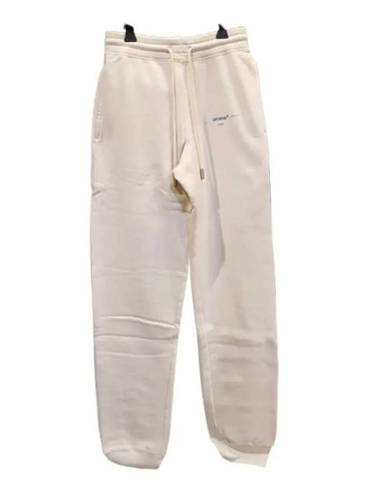 Men's Arrow Gradient Jogger Pants White - OFF WHITE - BALAAN 2