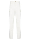 Men's Oversized Straight Pants White - BRUNELLO CUCINELLI - BALAAN 2