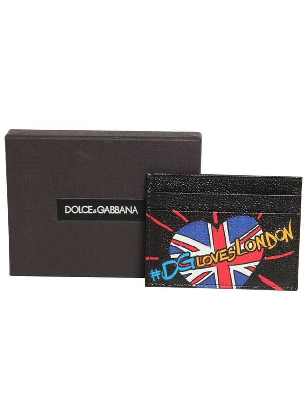 Leather Card Wallet Black - DOLCE&GABBANA - BALAAN 6