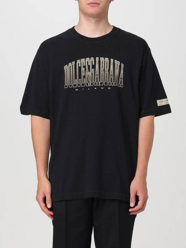 T-shirt con maxi logo Dolce & Gabbana - DOLCE&GABBANA - BALAAN 1