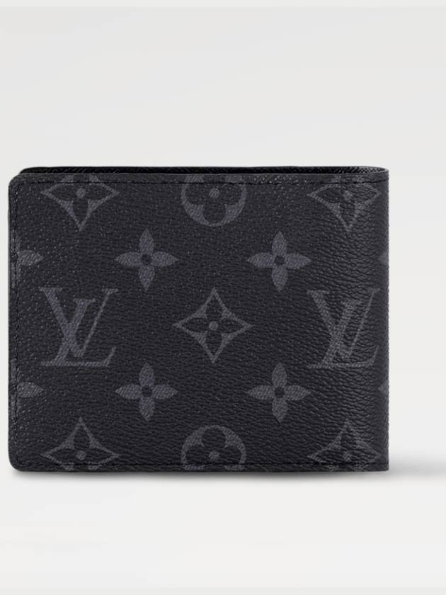 Multiple Monogram Eclipse Half Wallet Black - LOUIS VUITTON - BALAAN 7