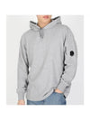 Light Fleece Hoodie Grey - CP COMPANY - BALAAN 1