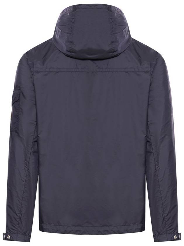 Etiache Rain Hooded Zip Up Blue - MONCLER - BALAAN 3