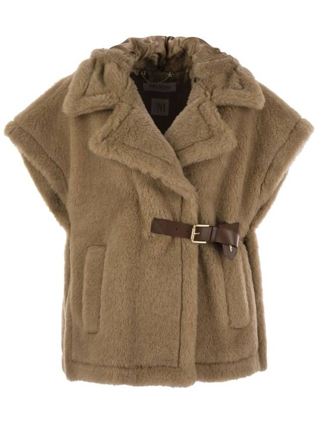 LANOSO4 - Teddy fabric vest cape - MAX MARA - BALAAN 1