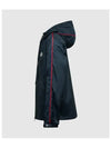 Hattab Hooded Jacket Navy - MONCLER - BALAAN 3