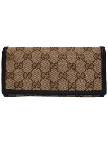 Women s 225833 GG logo jacquard long wallet - GUCCI - BALAAN 1