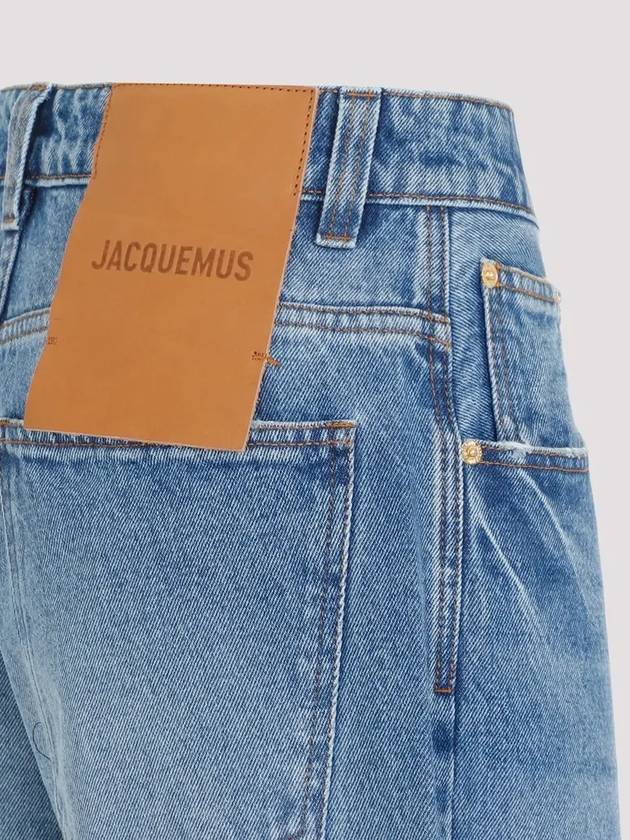 Le De Nimes Oversized Wide Jeans Blue - JACQUEMUS - BALAAN 5